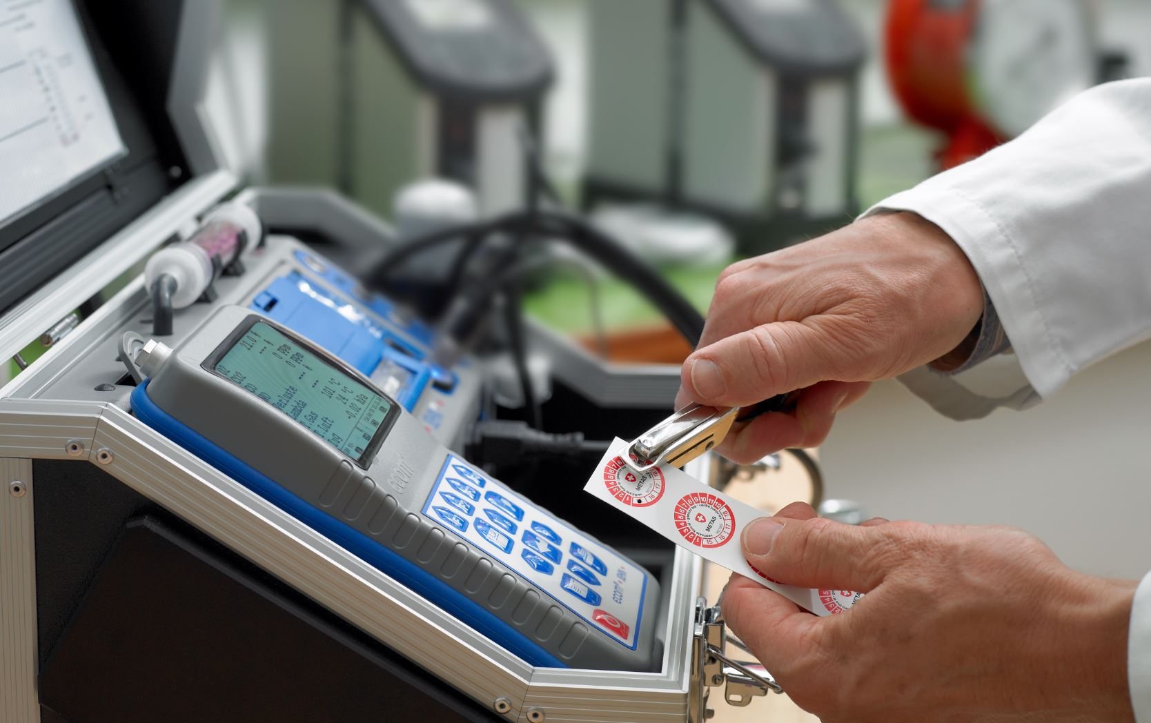 Security labels, calibration marks and inspection stickers