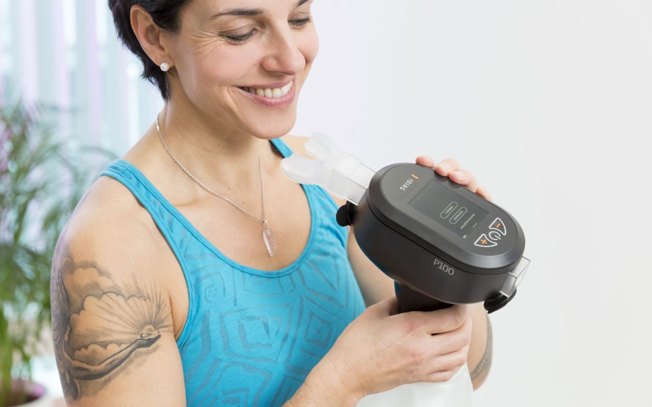 HMI-Komplettlösung für All-in-One Atemmuskeltrainer