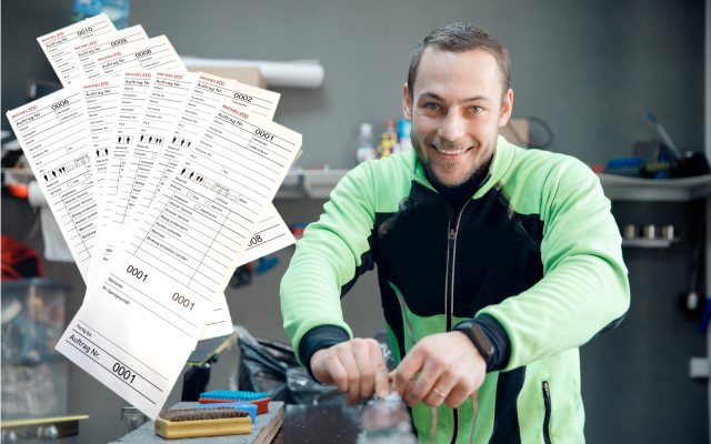 Service-Etiketten für Ski- & Snowboardservice, die den Alltag leichter machen